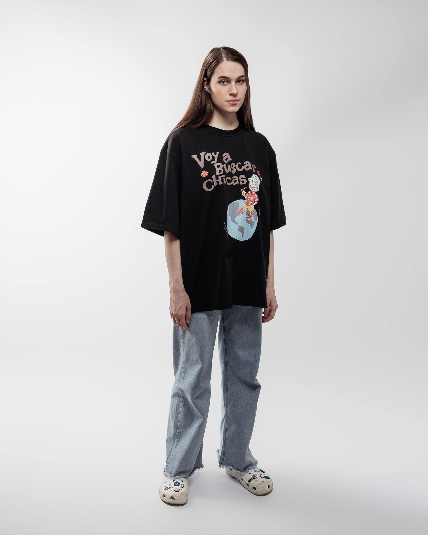 Футболка "Chicas" black