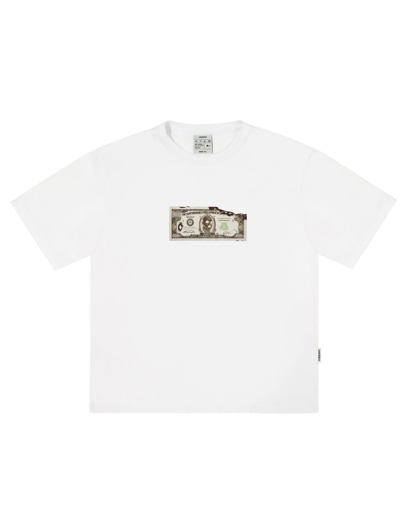 Футболка "Dollar" white