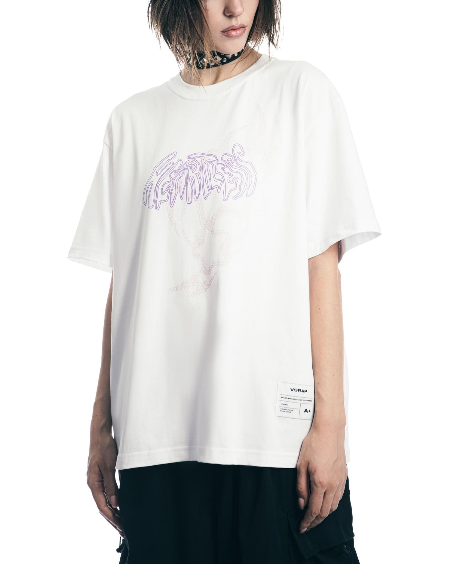 Футболка "Heartless" white