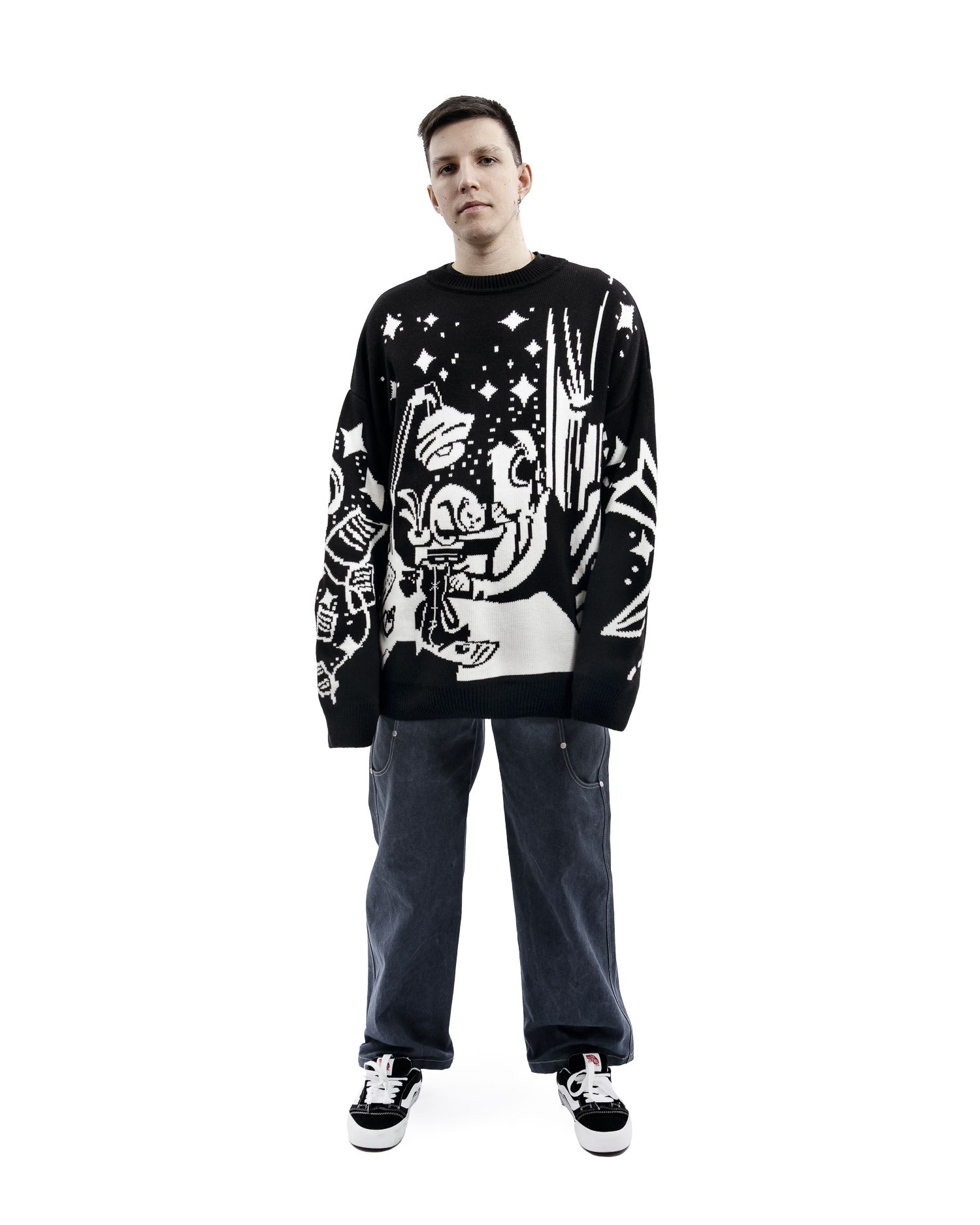 Свитер "lo-fi"