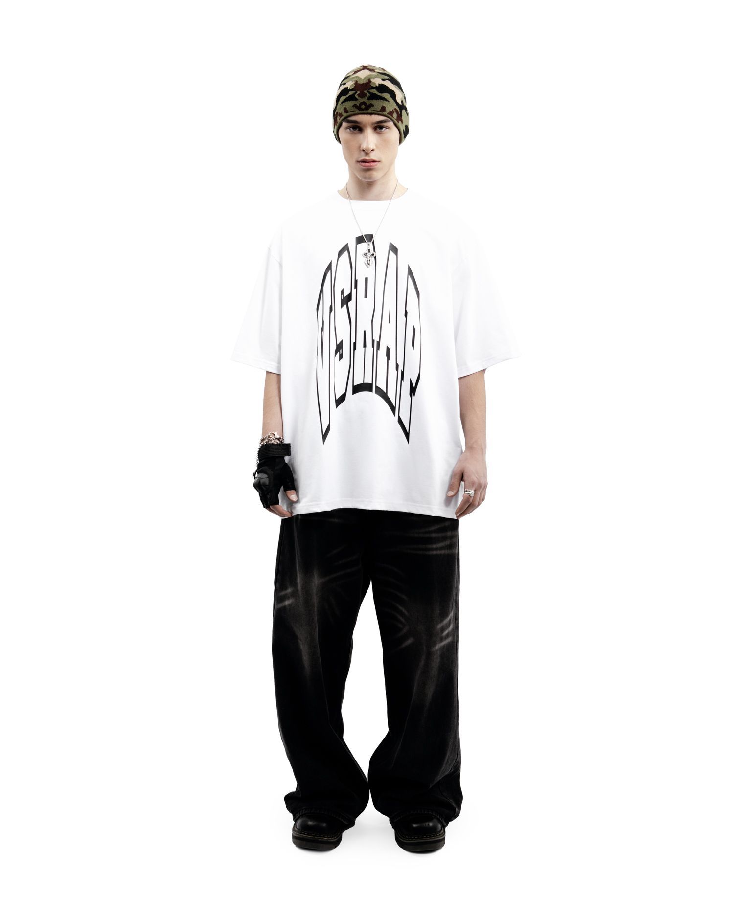 Футболка "vsrap arc" white