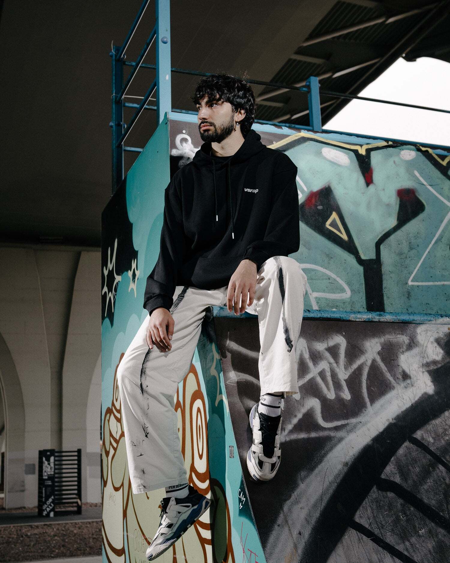 Худи "VSRAP basic" logo reflective