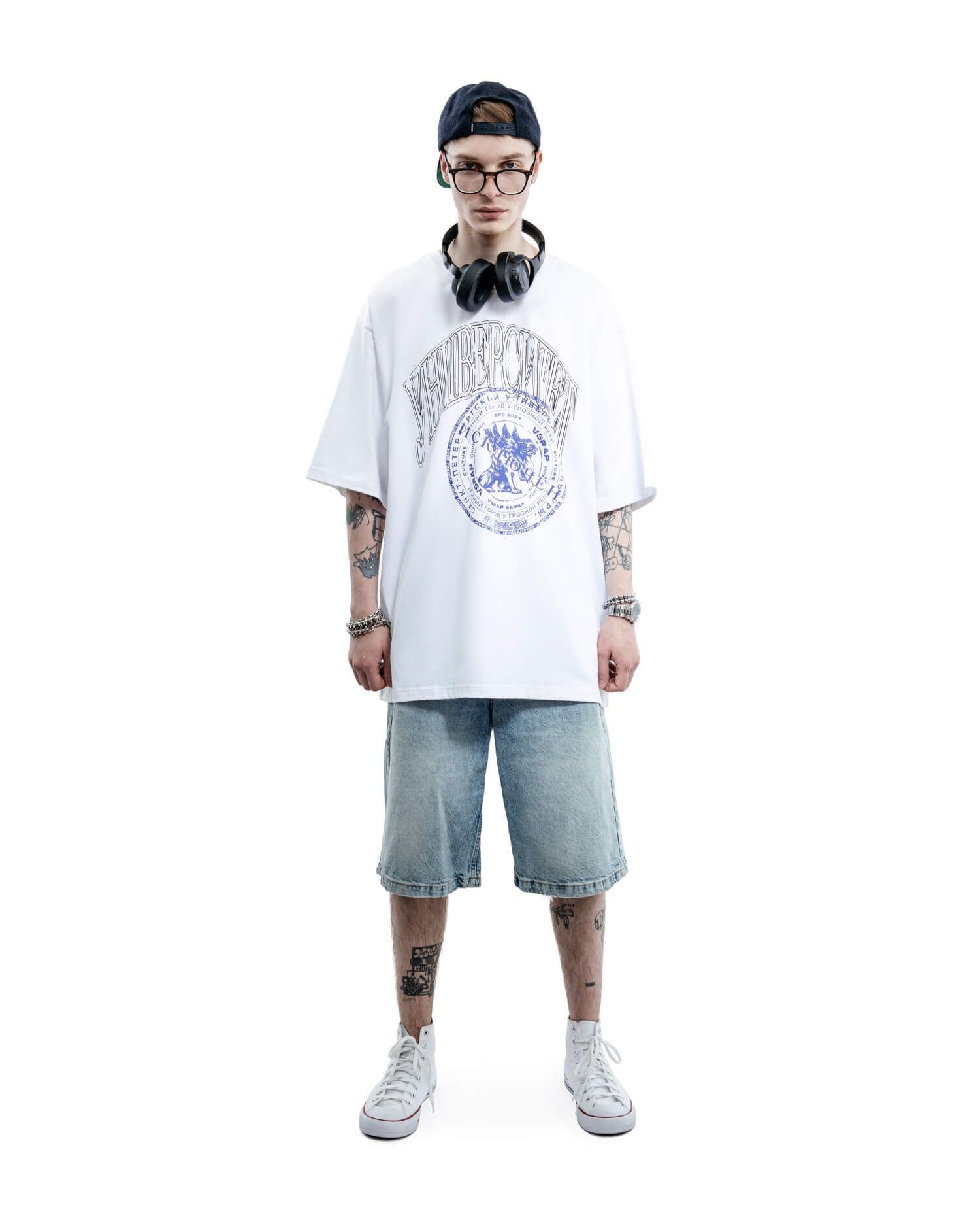 Футболка "Исключен" white