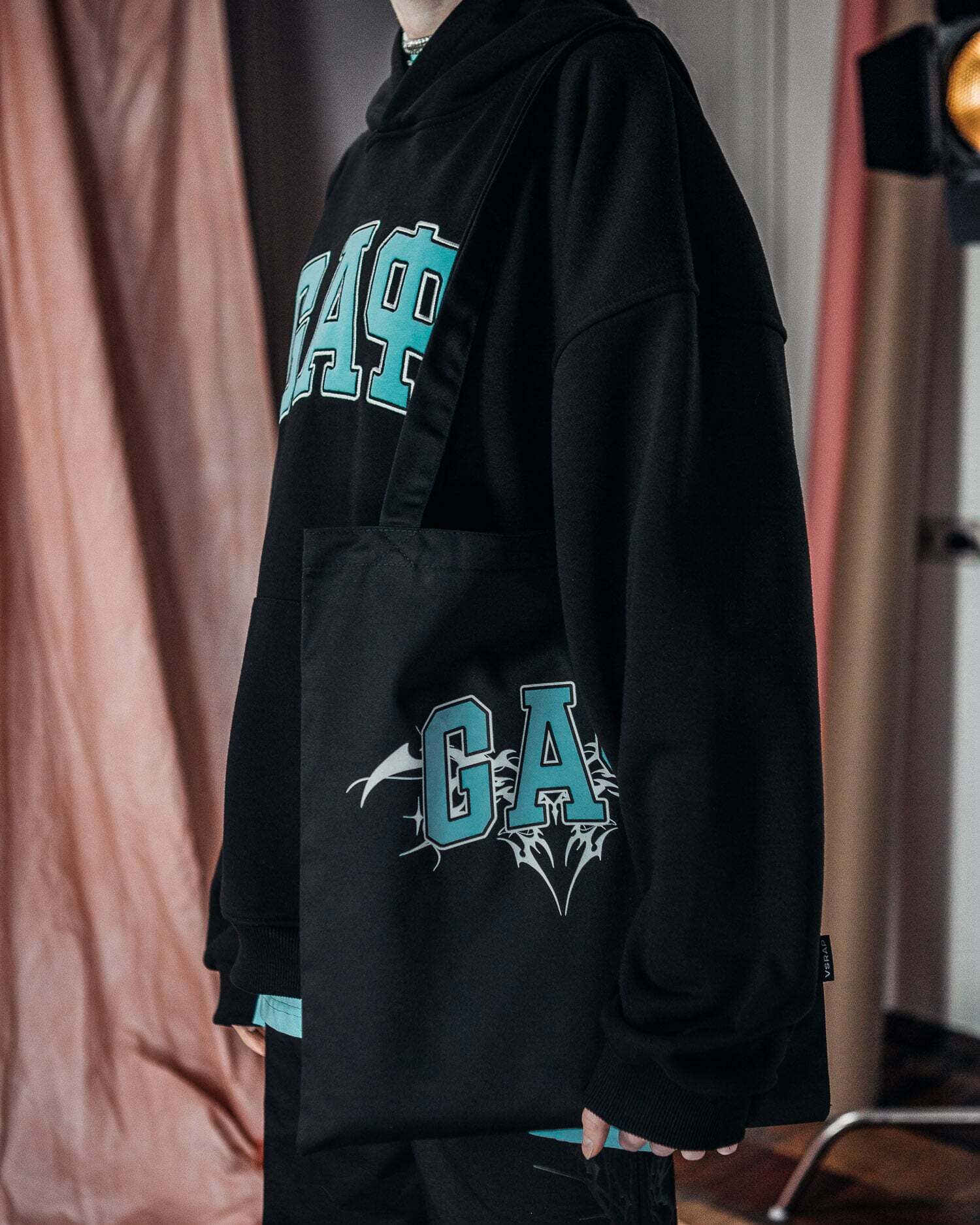 Шоппер "GAF" mint