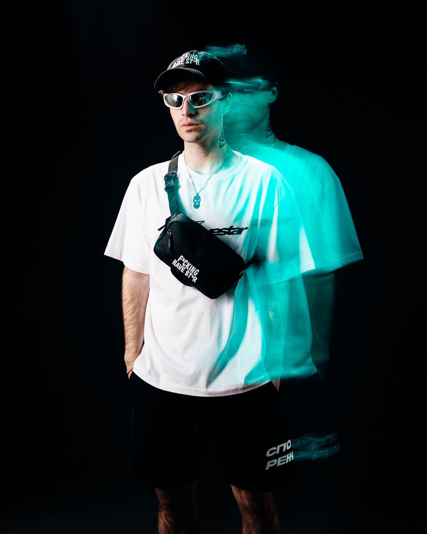 Сумка поясная "F*cking Rave Star"