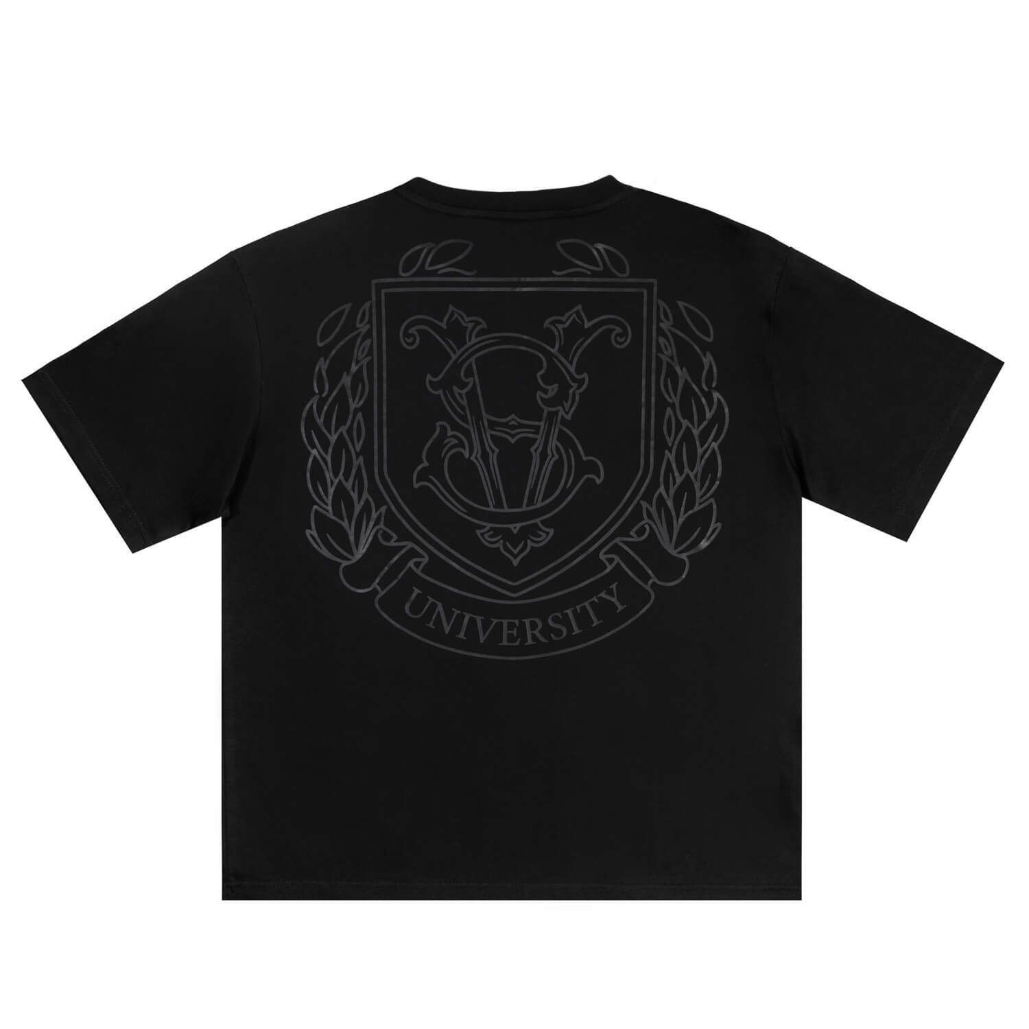 Футболка "University" clean black