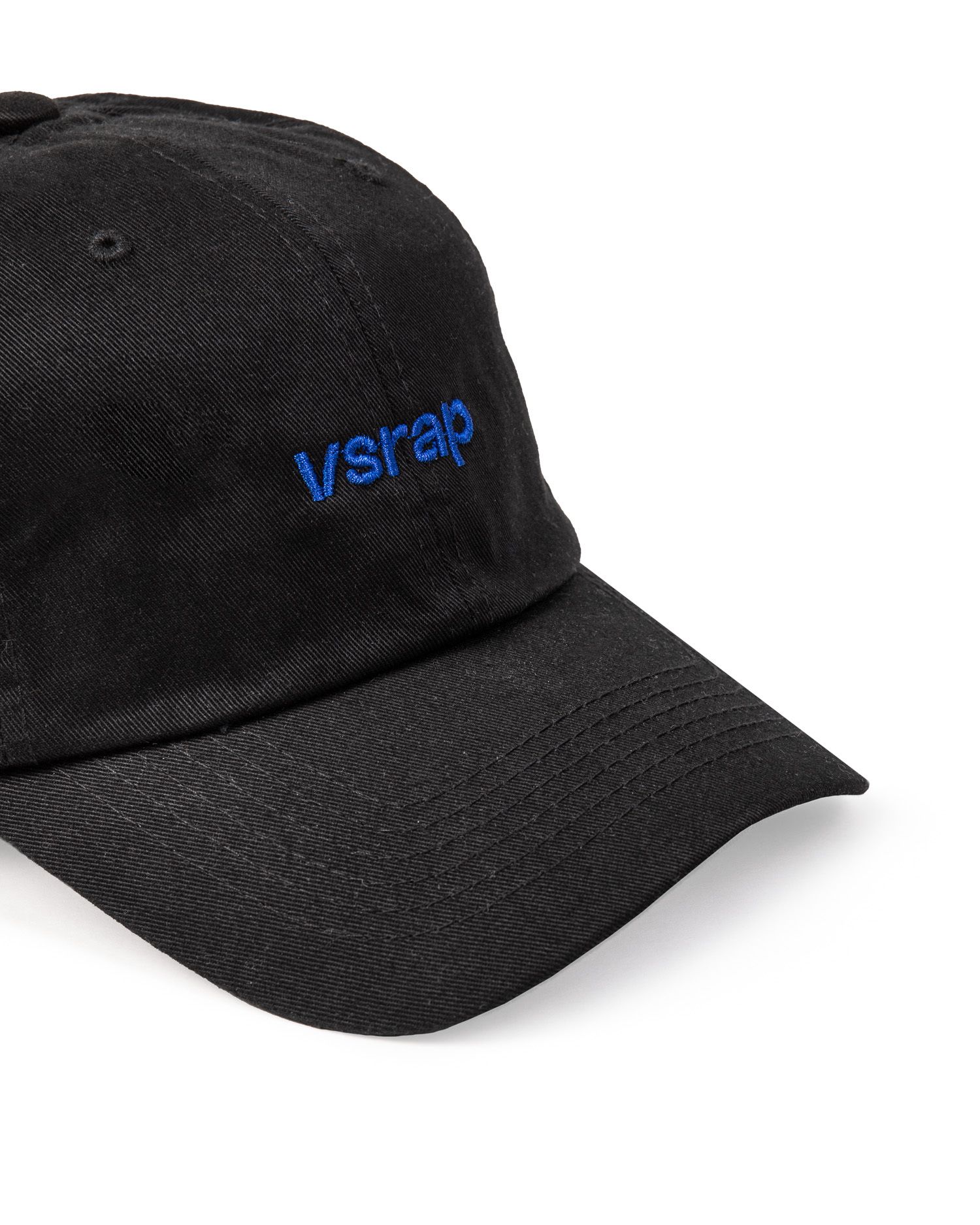 Кепка "VSRAP" black / blue logo