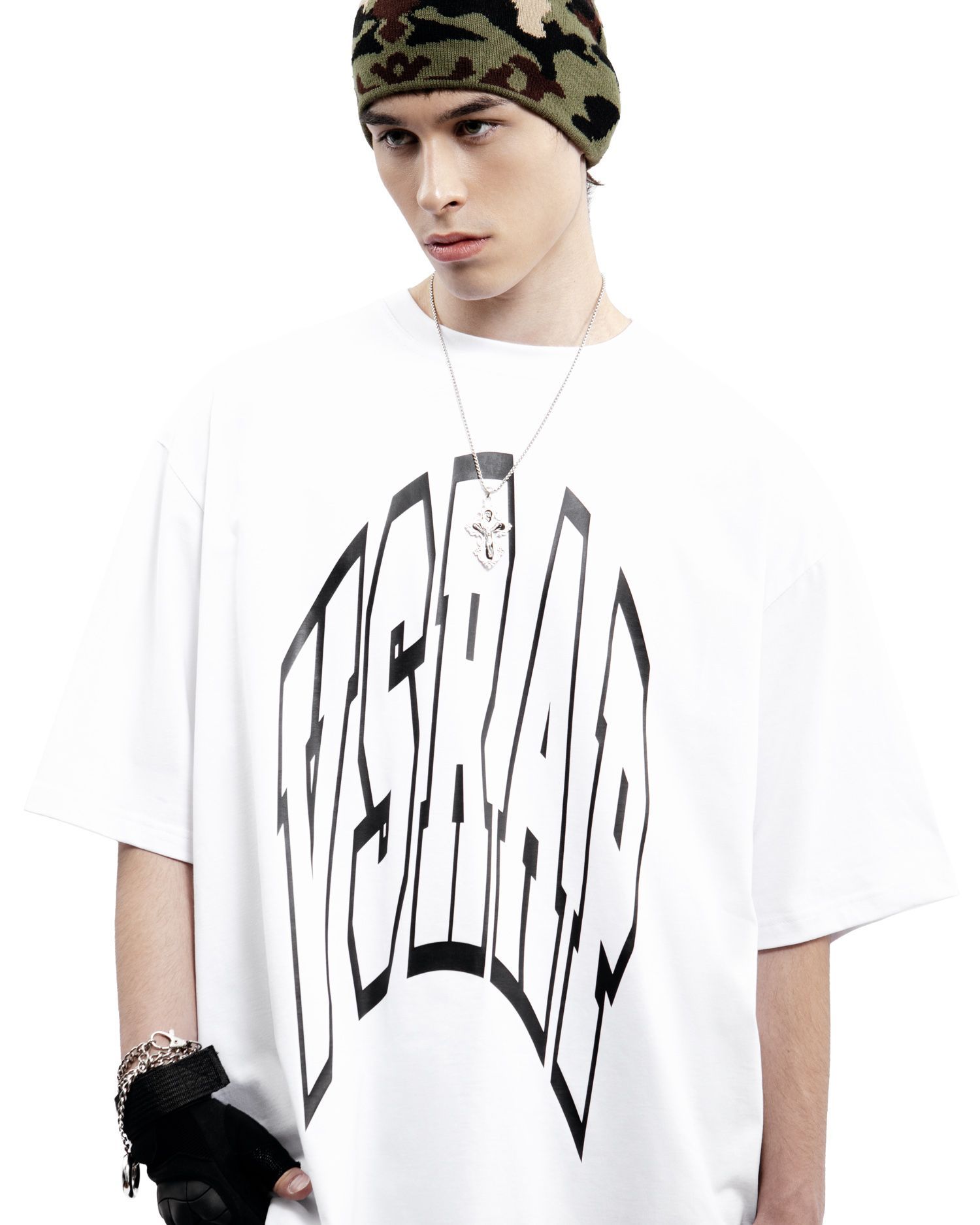 Футболка "vsrap arc" white