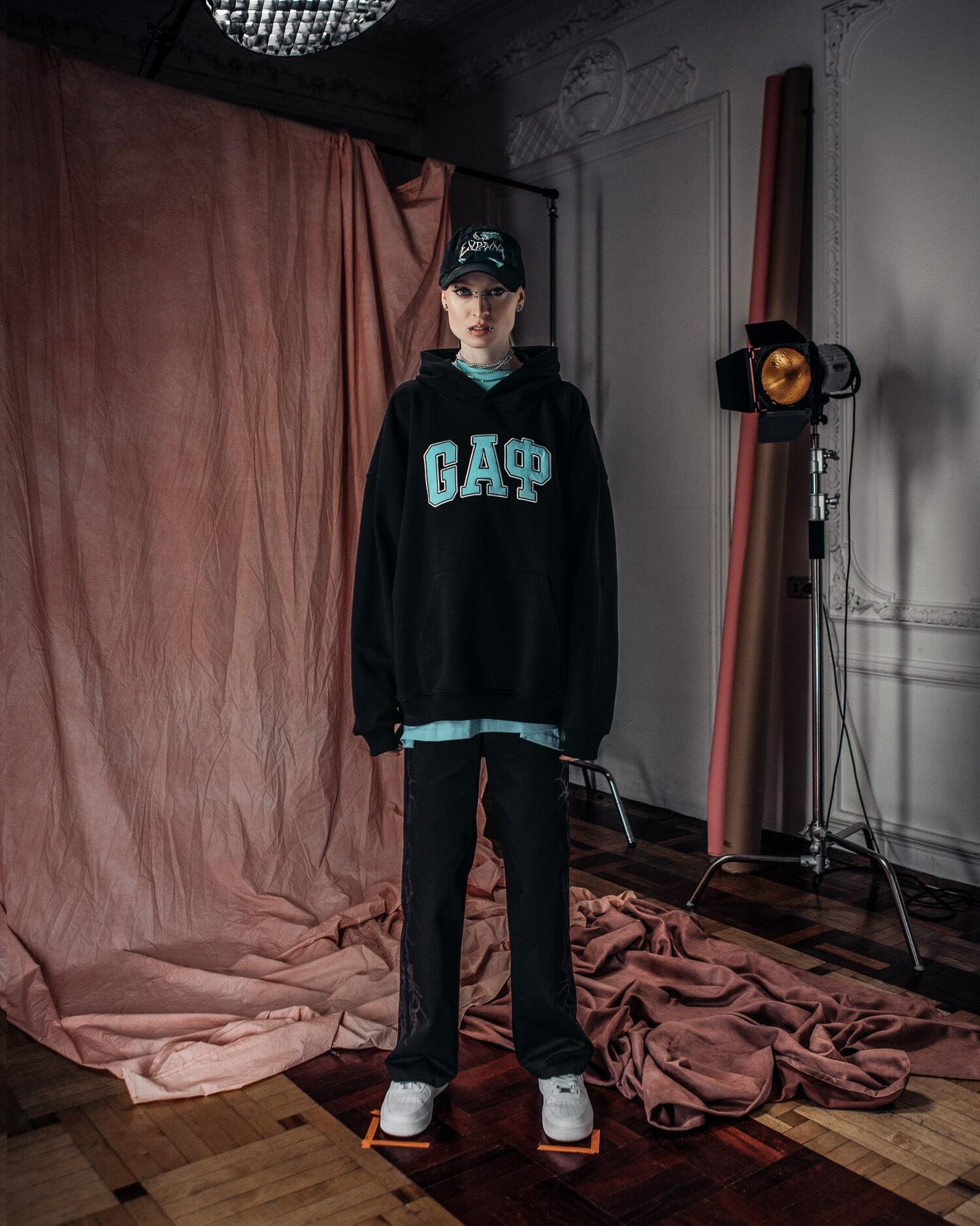 Худи "GAФ" black