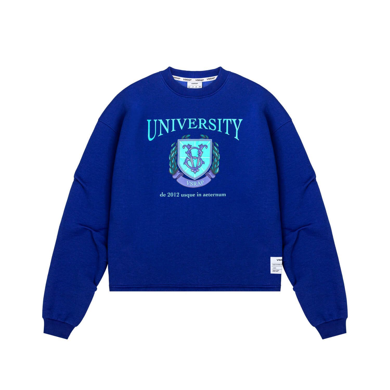 Свитшот "University" blue