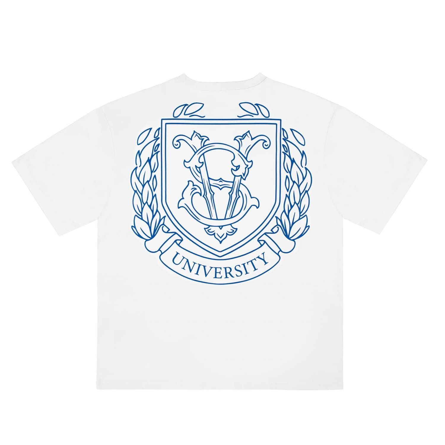 Футболка "University" clean white