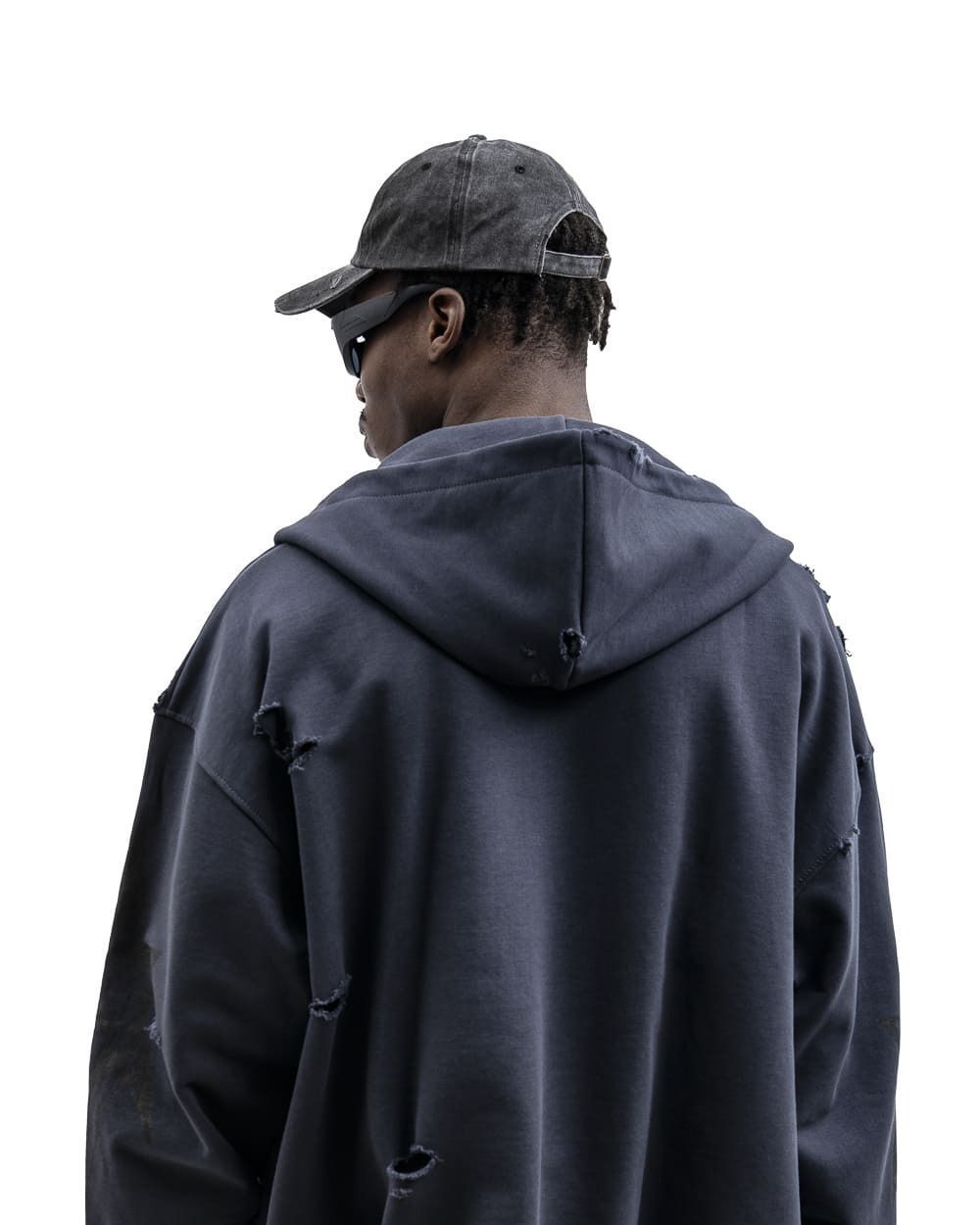 Худи NEW ORDER SCULL zip