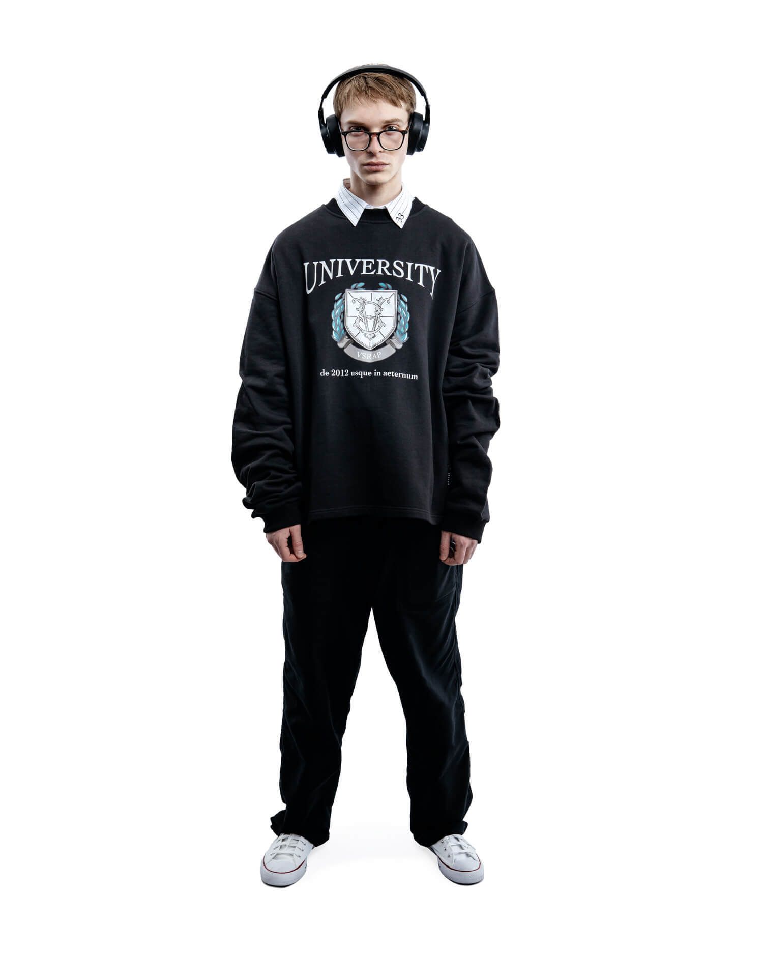 Свитшот "University" black