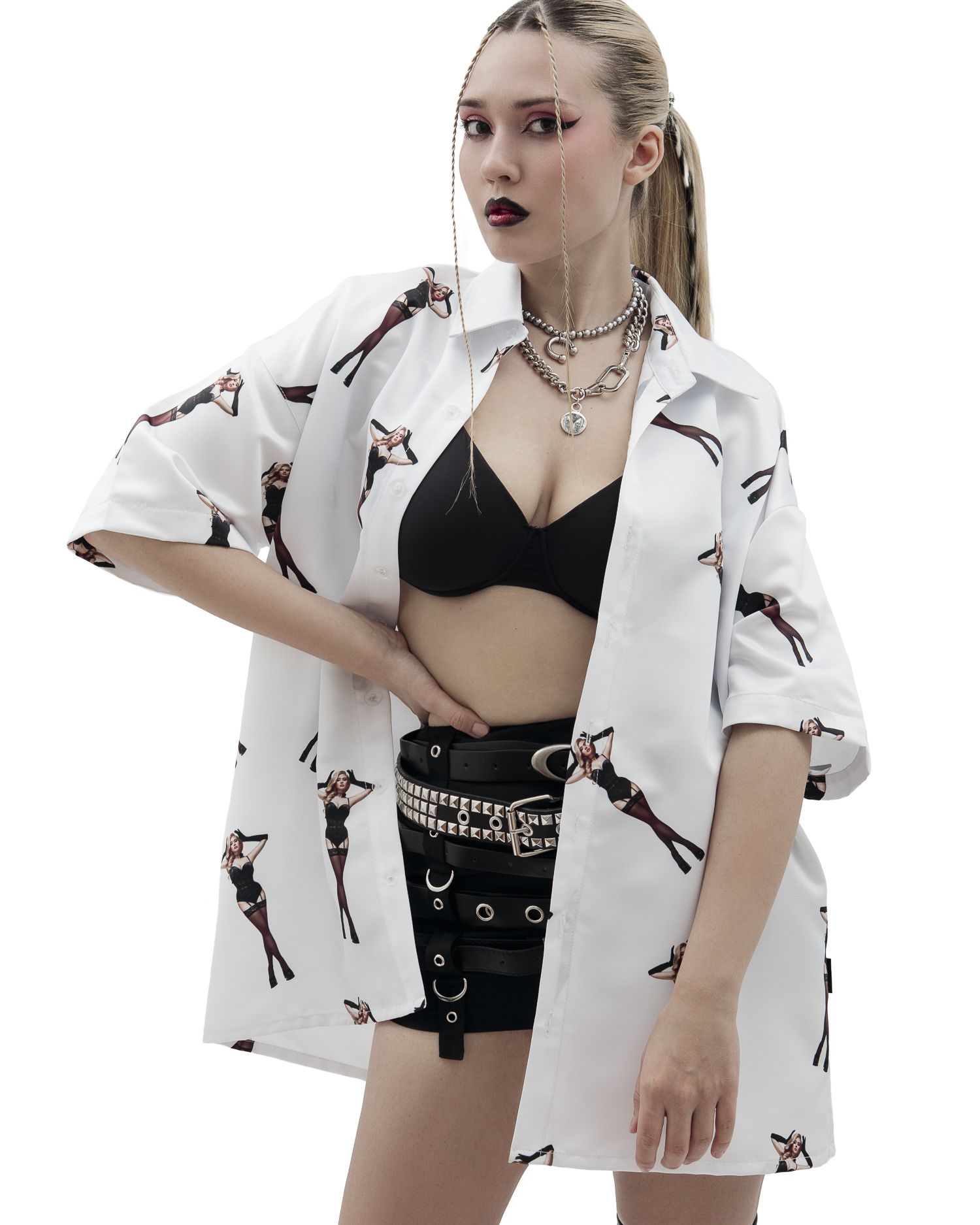 Рубашка "PLAYBLONDE"