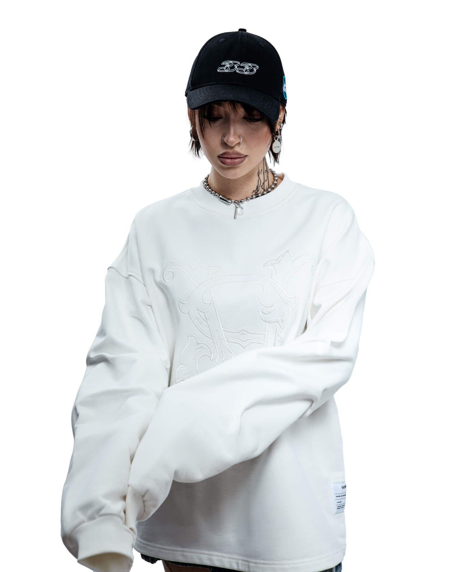 Свитшот "University" monowhite