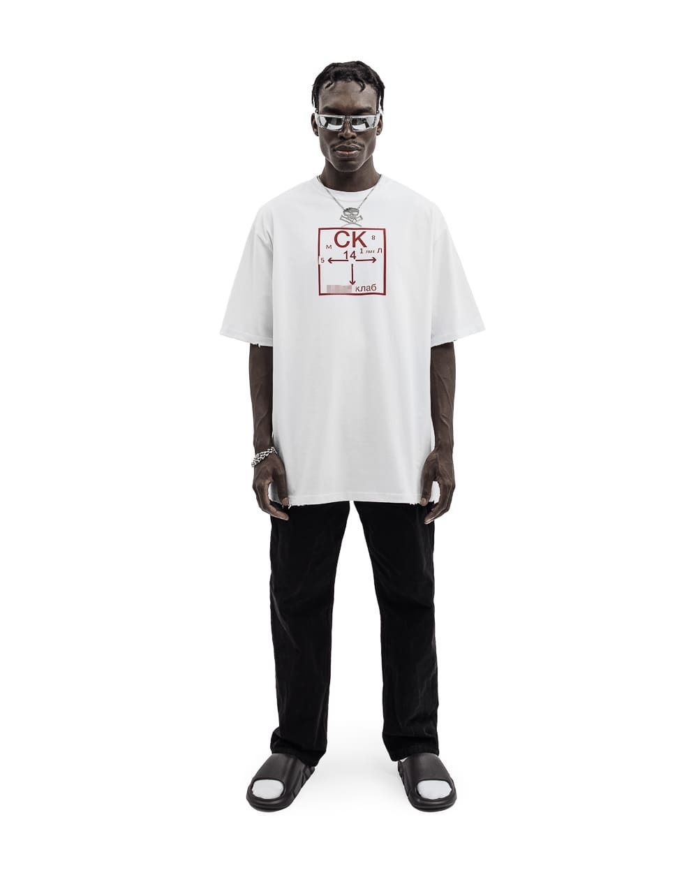 Футболка СК white