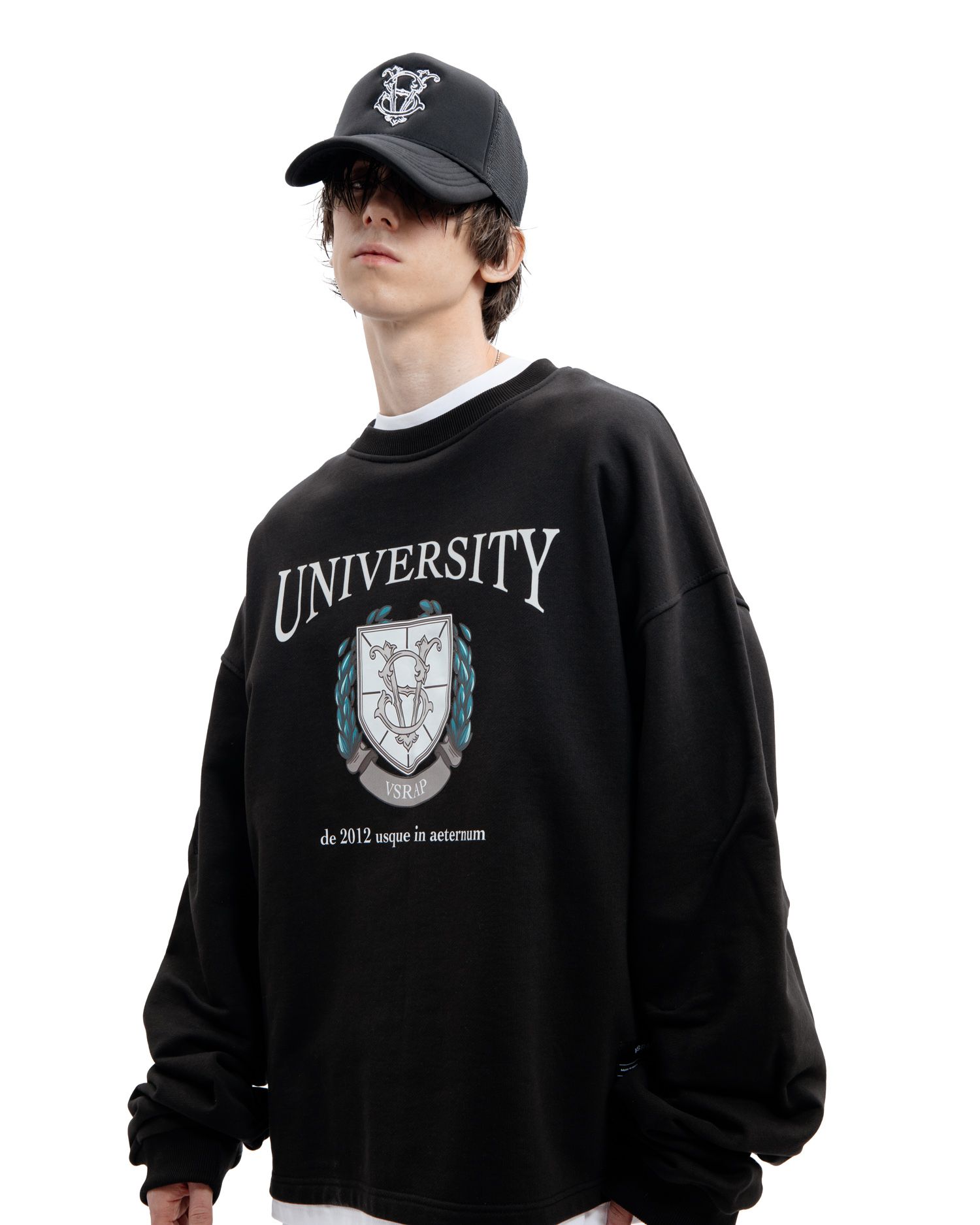 Бейсболка "University" black