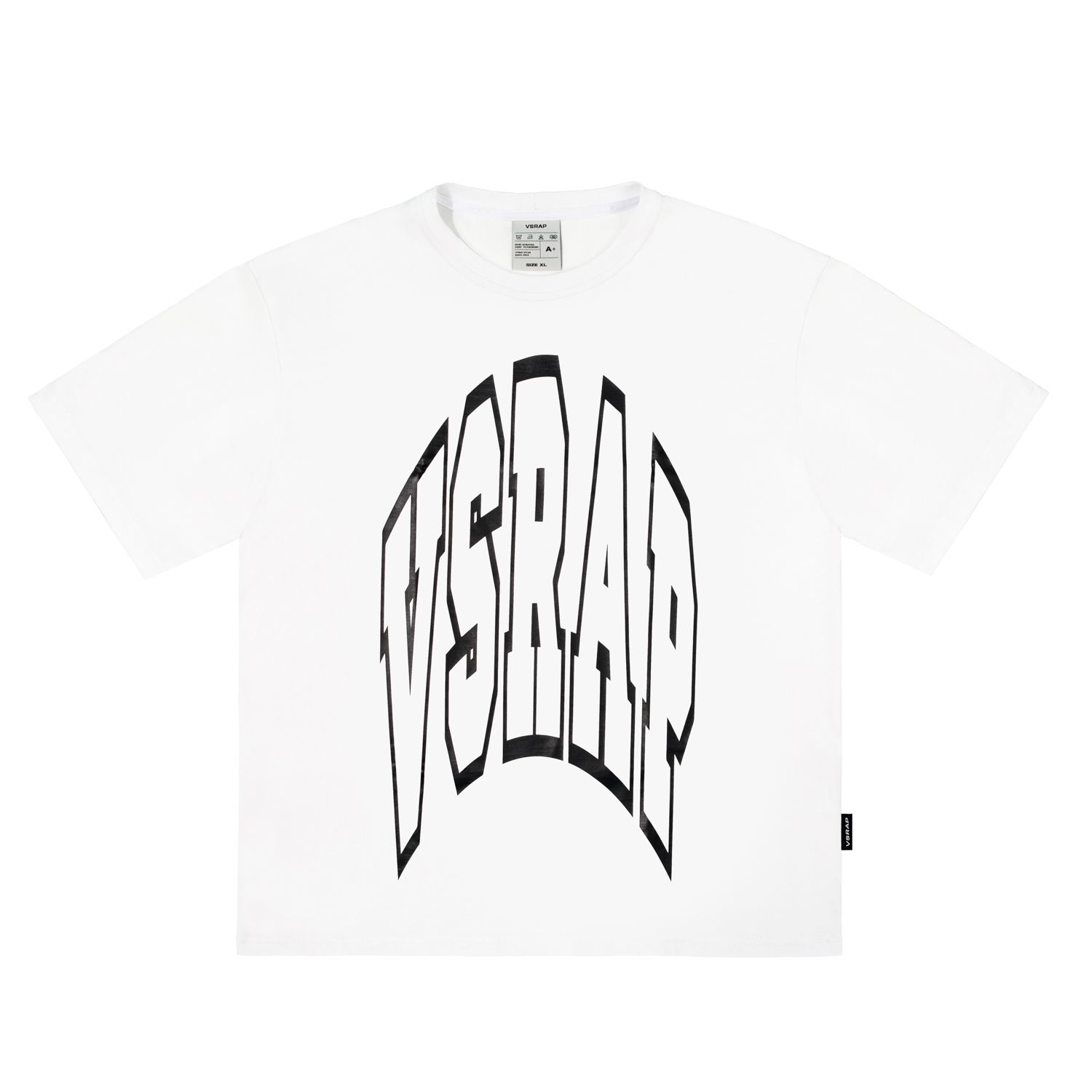 Футболка "vsrap arc" white