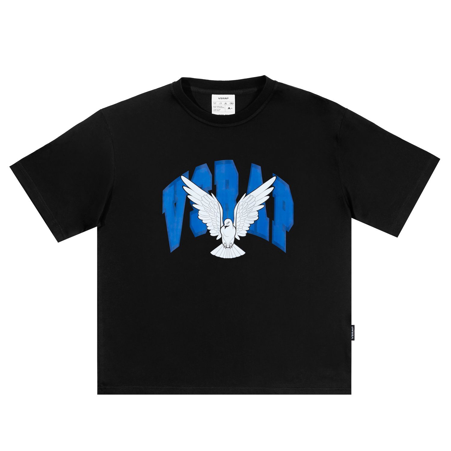 Футболка "vsrap pigeon" black