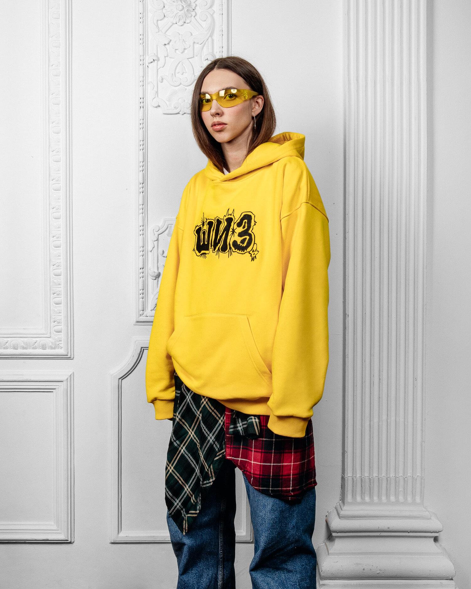 Худи "Шиз" by ANTIHYPE X CUROMUSHKA