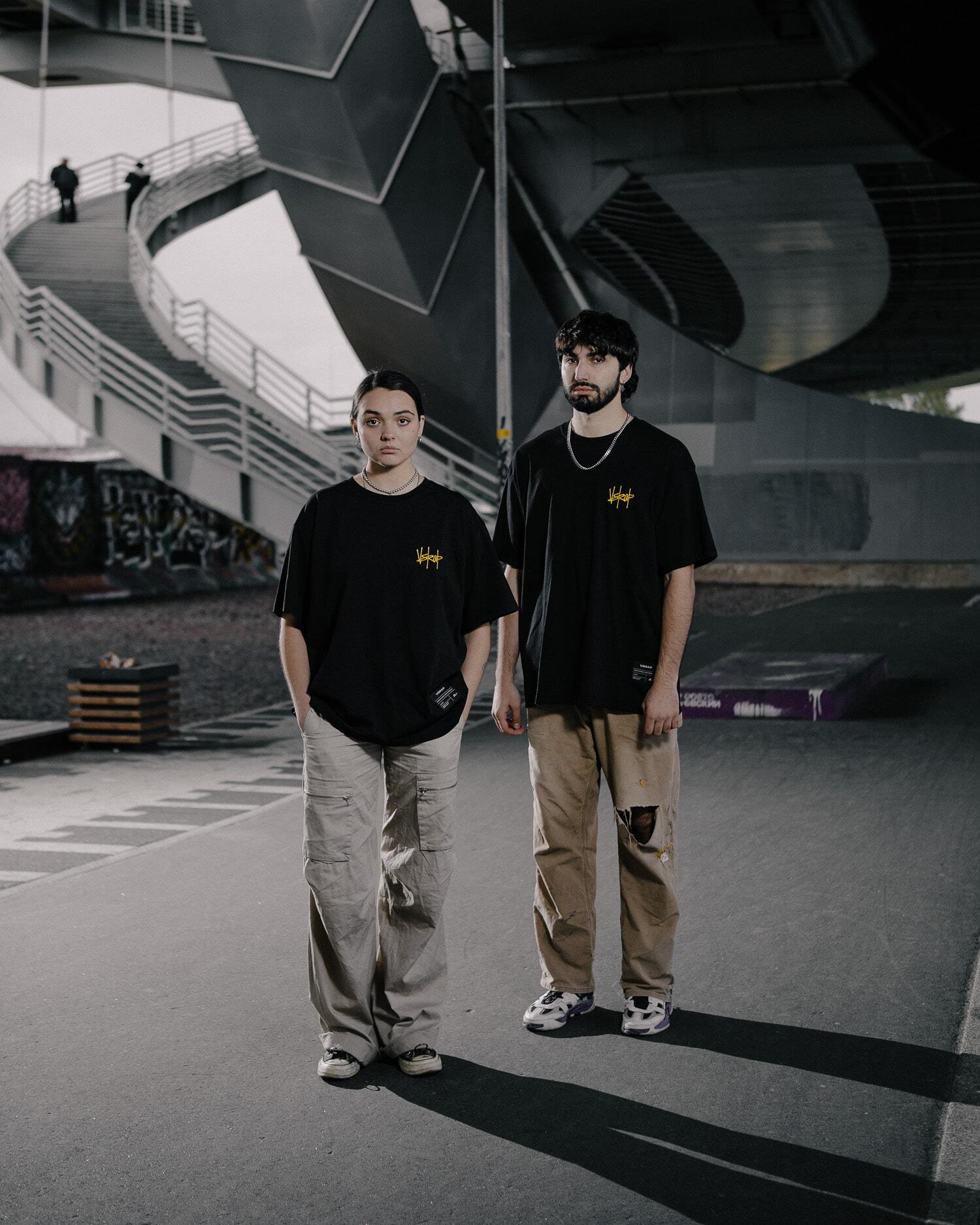 Футболка "VSRAP basic" tag logo