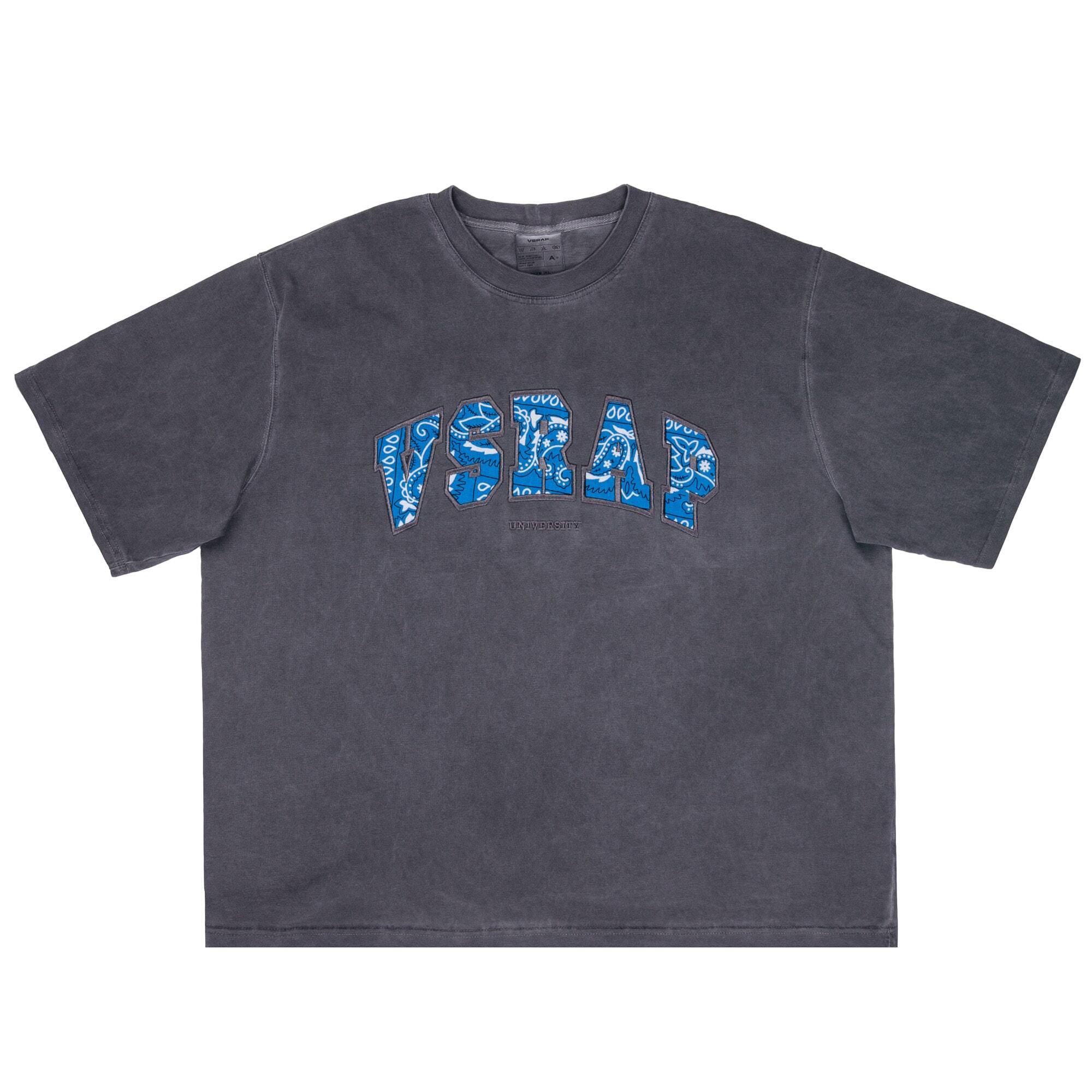 Футболка "University" garment-dye blue