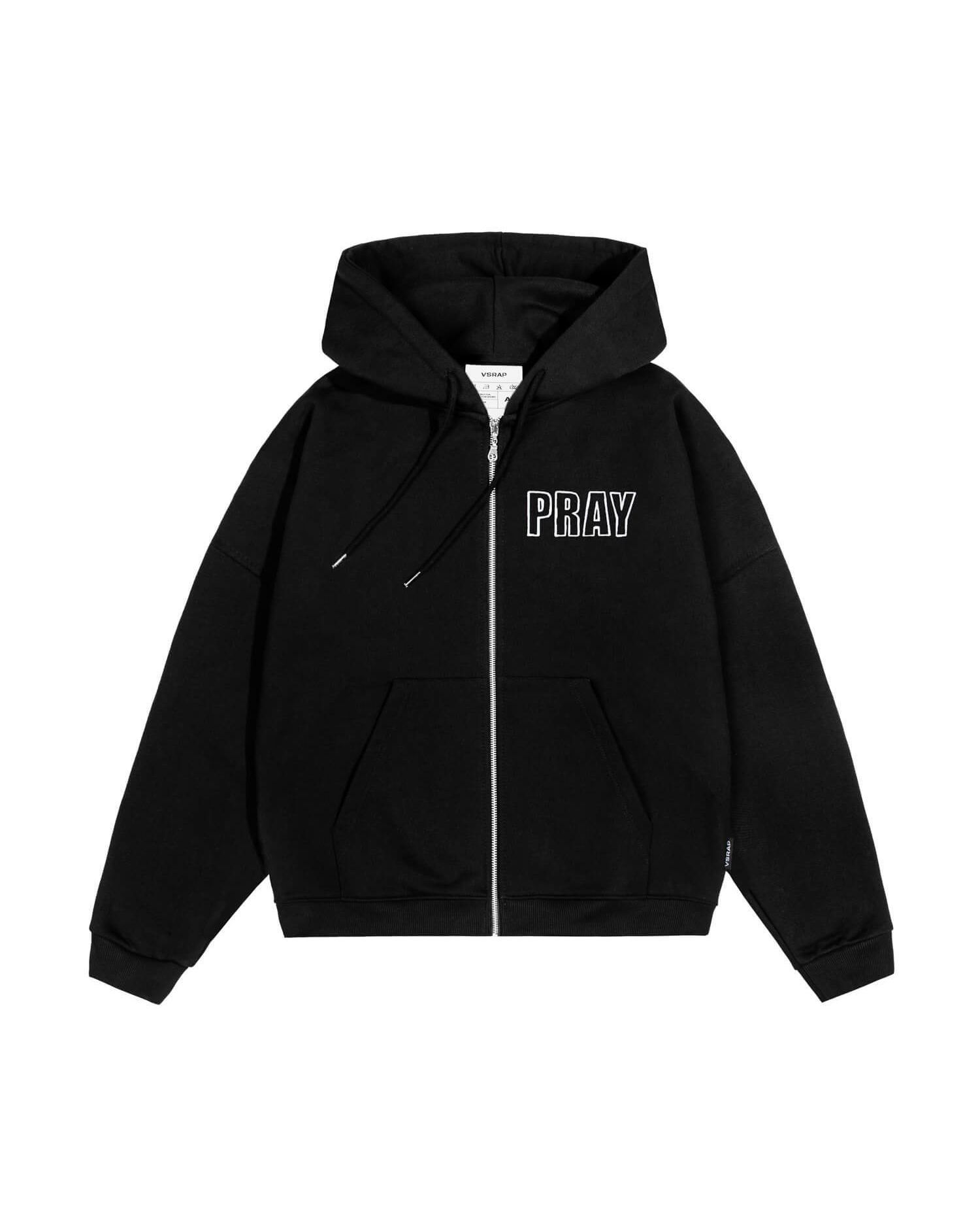 Худи PRAY zip