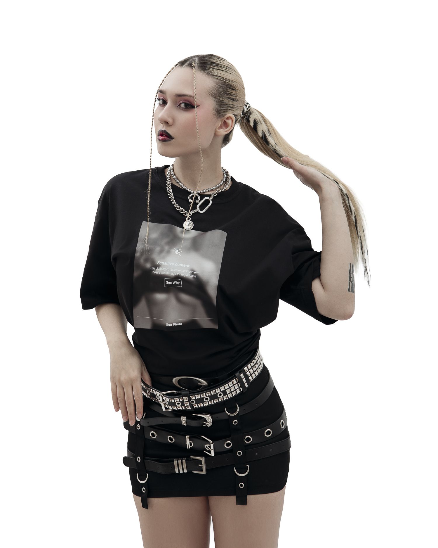 Футболка "PLAYBLONDE"