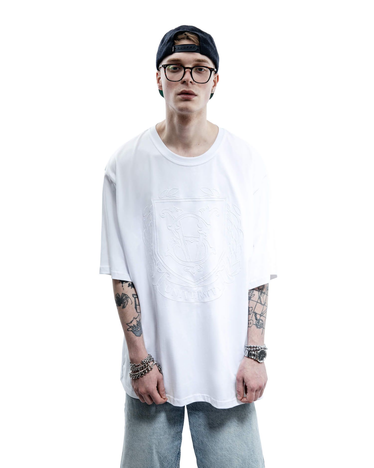 Футболка "University" monowhite