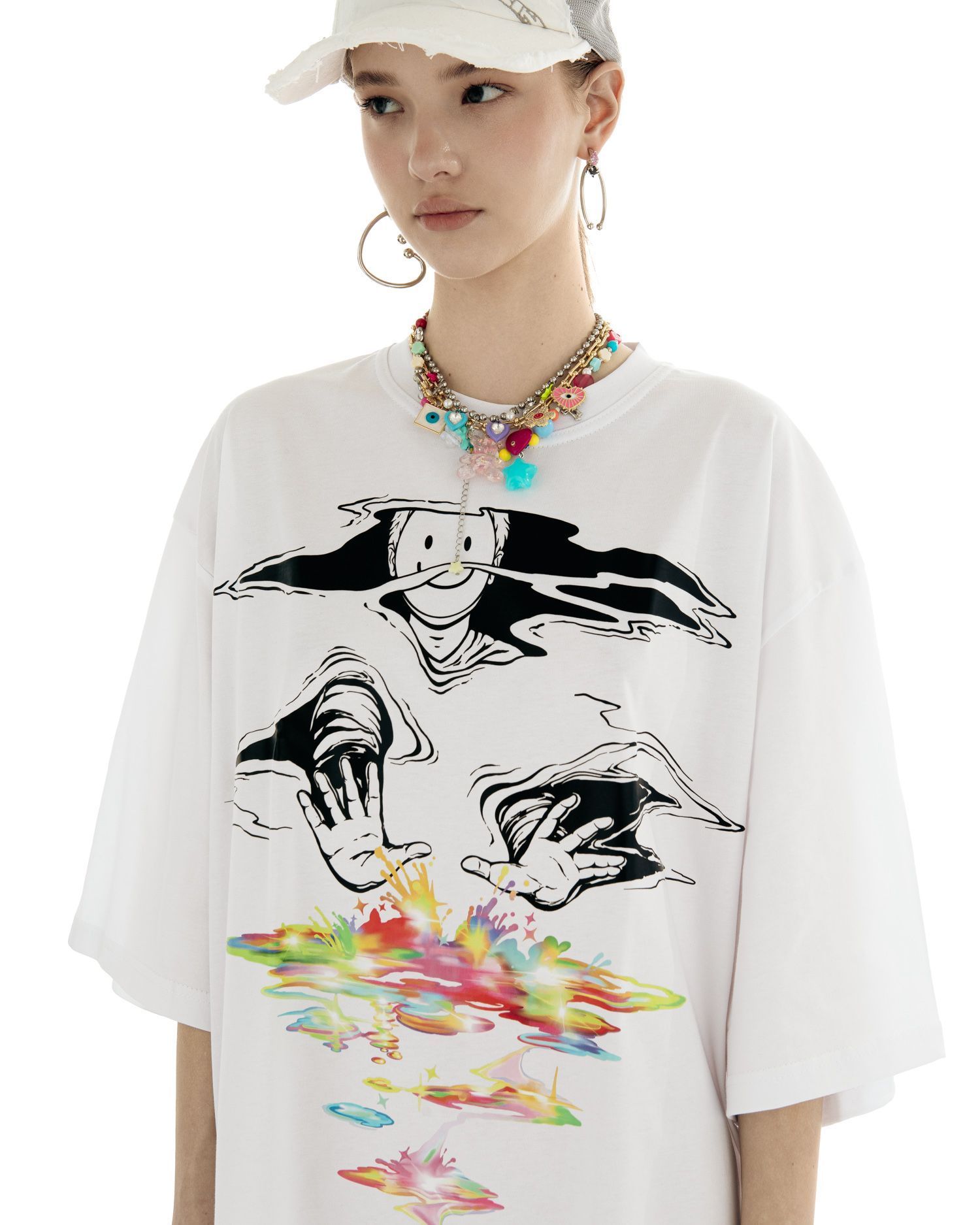 Футболка "lyrical" white