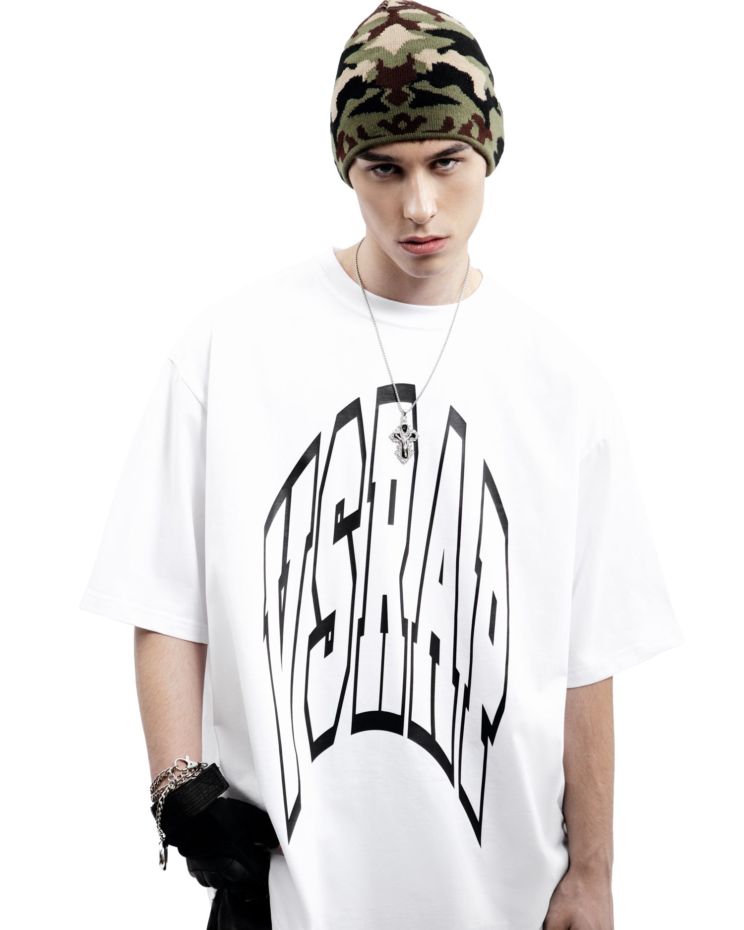 Футболка "vsrap arc" white