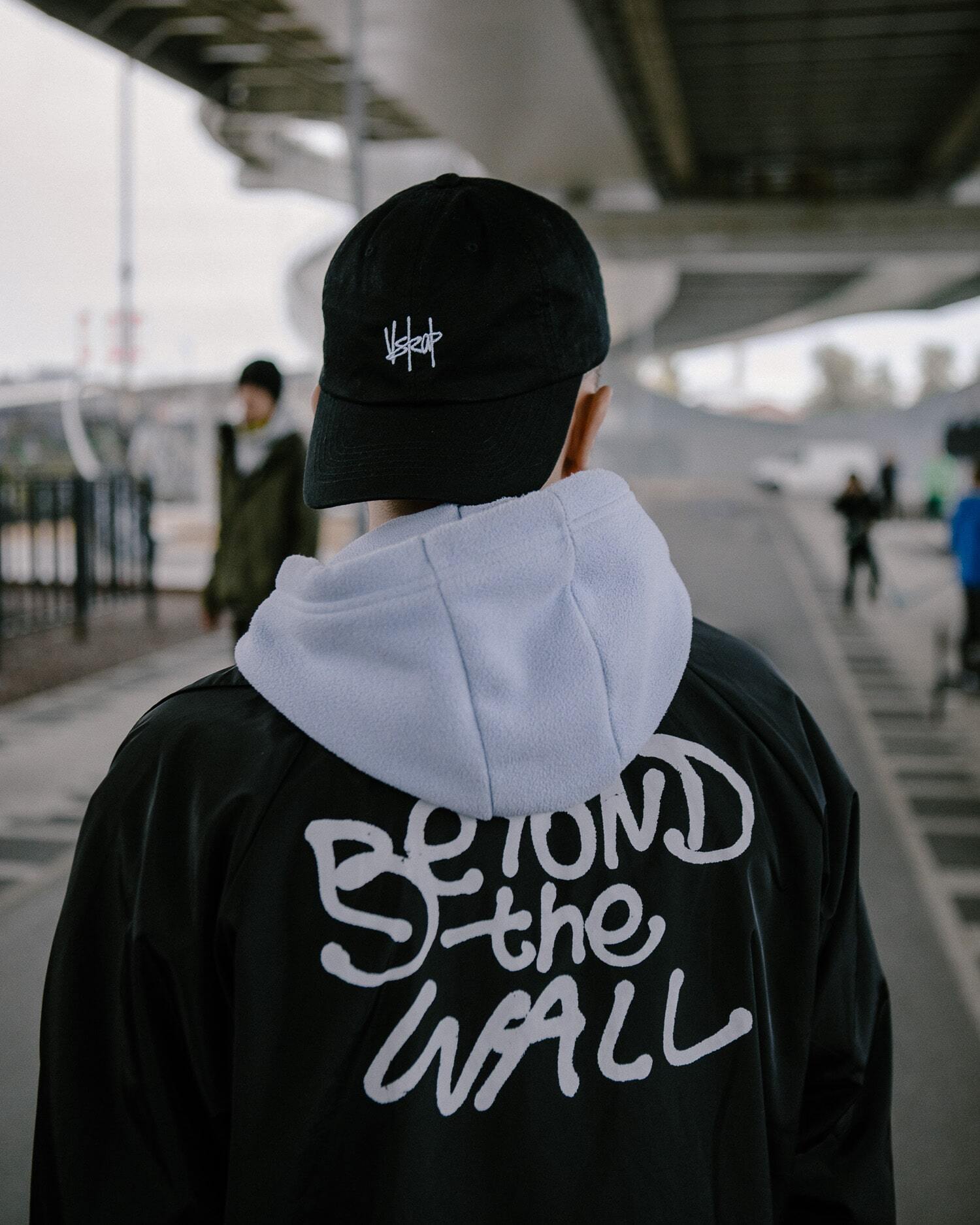 Кепка "VSRAP" black / white tag