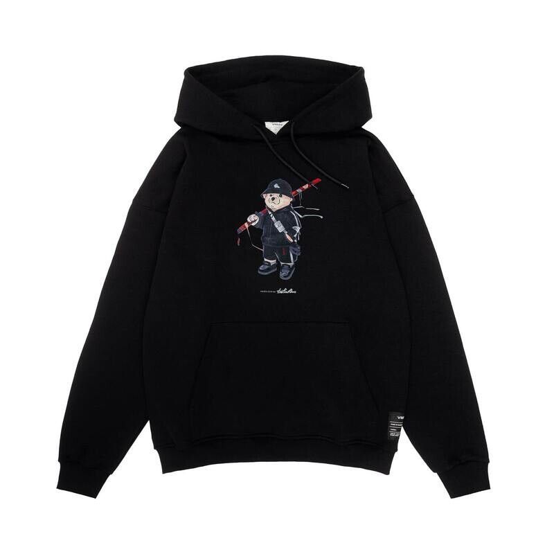 Худи "Samurai Bear" black