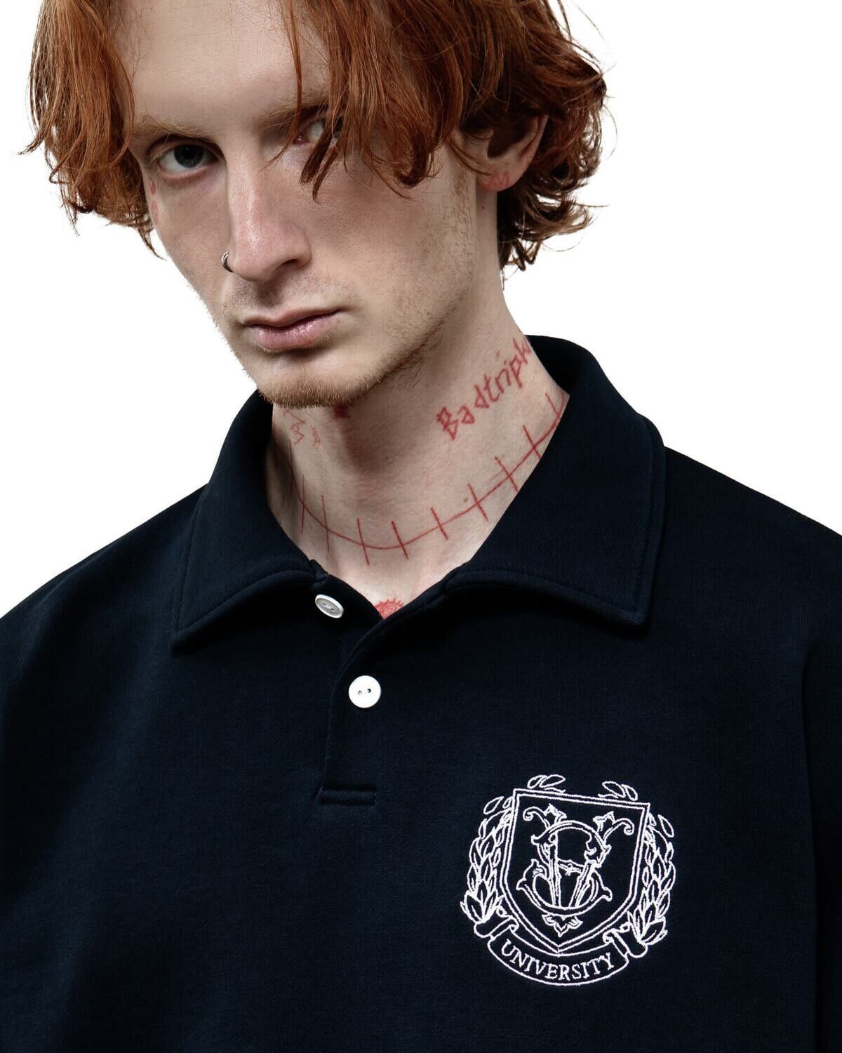 Поло "University" dark blue