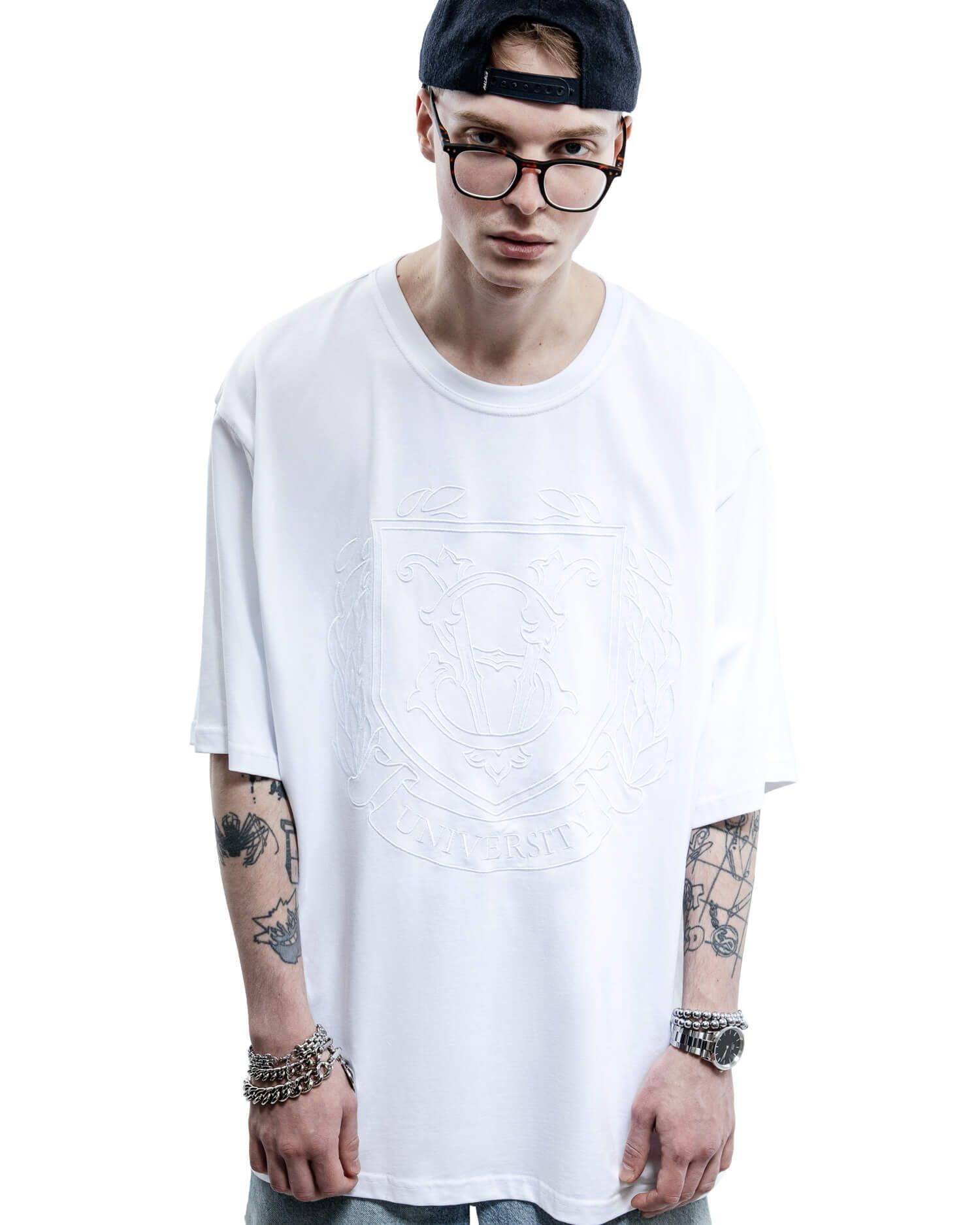 Футболка "University" monowhite