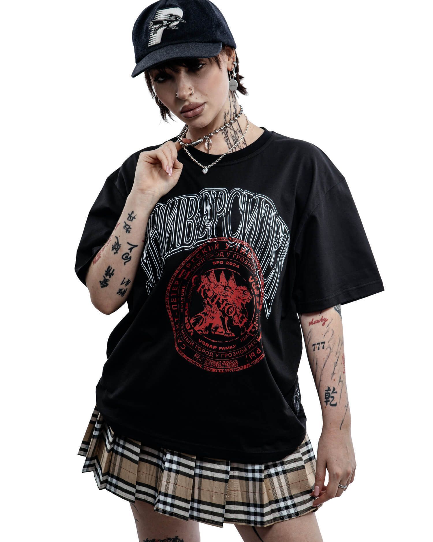 Футболка "Исключен" black