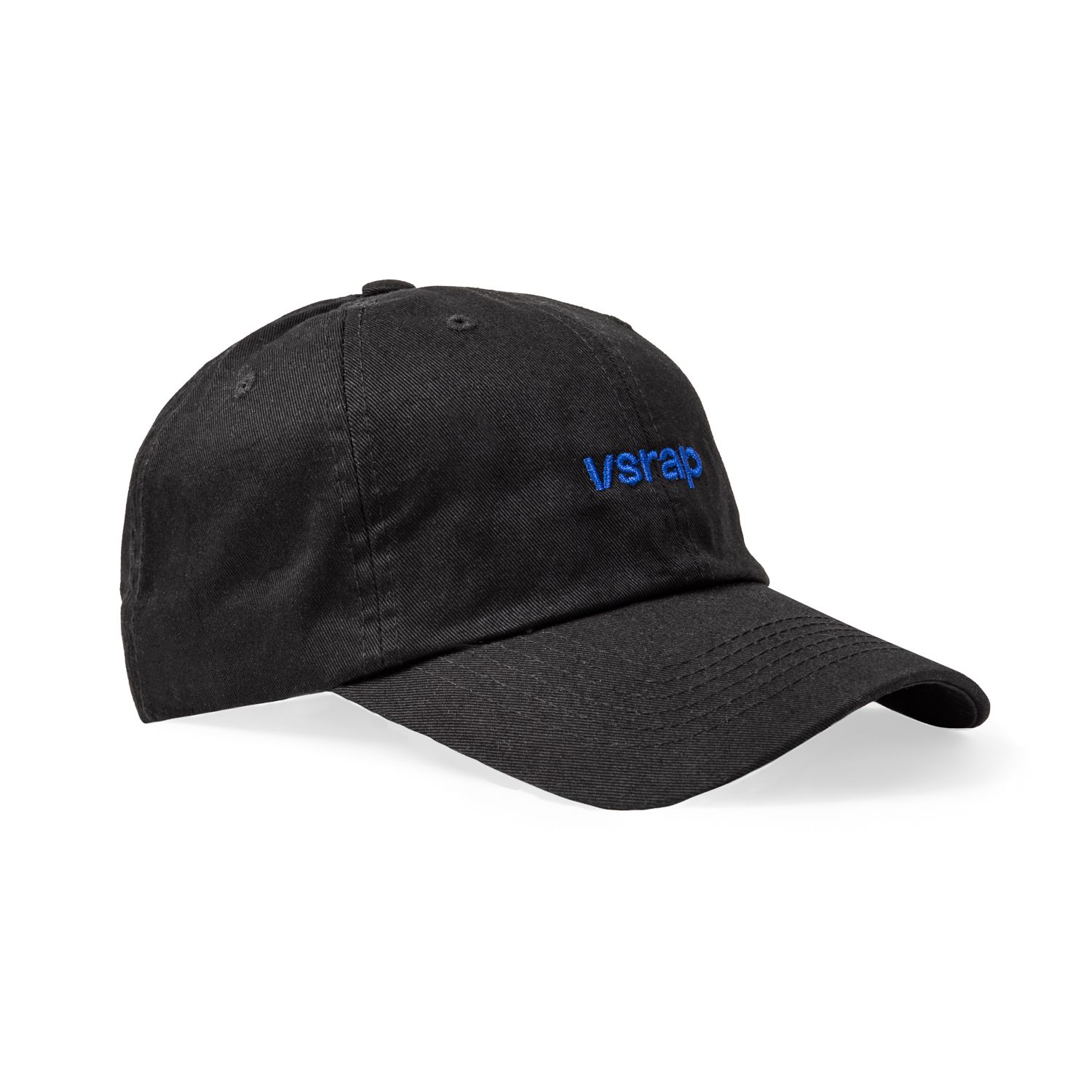 Кепка "VSRAP" black / blue logo