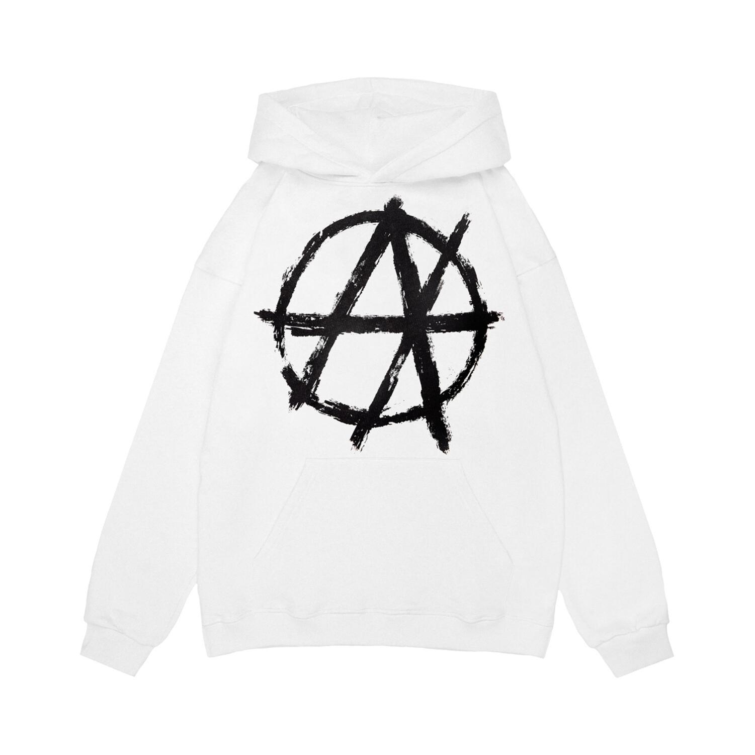 Худи "Anarchy" white