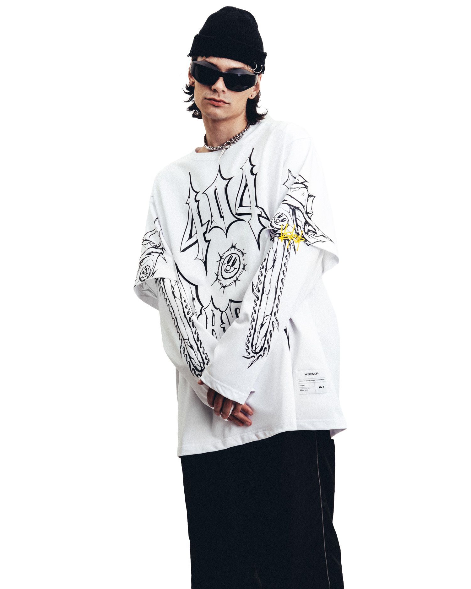 Лонгслив "404 crew"