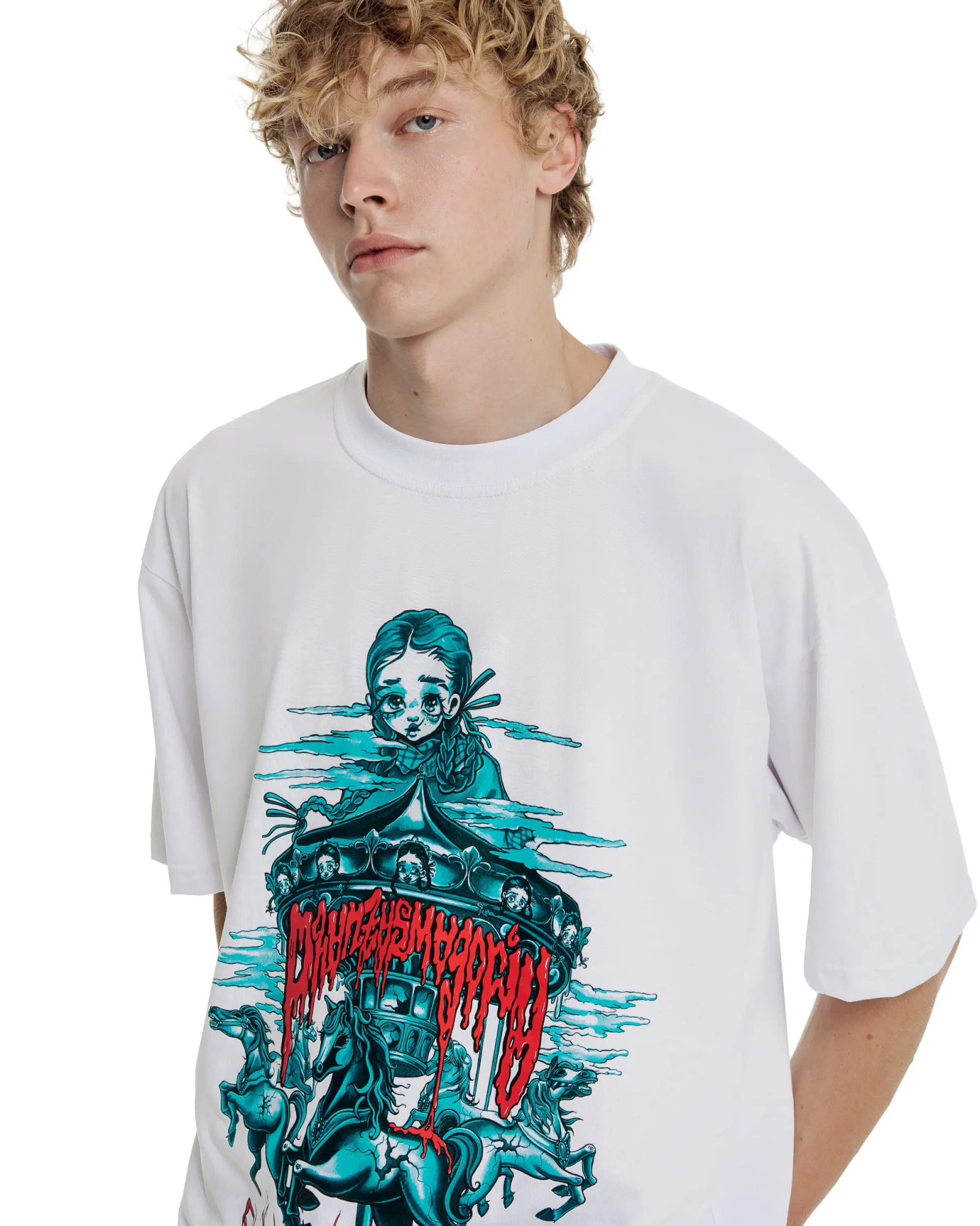 Футболка phantasmagoria tour white