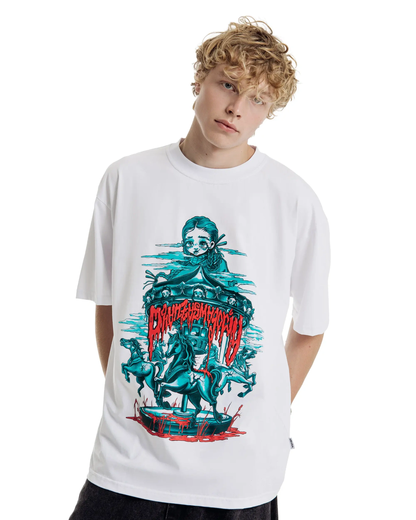 Футболка phantasmagoria tour white