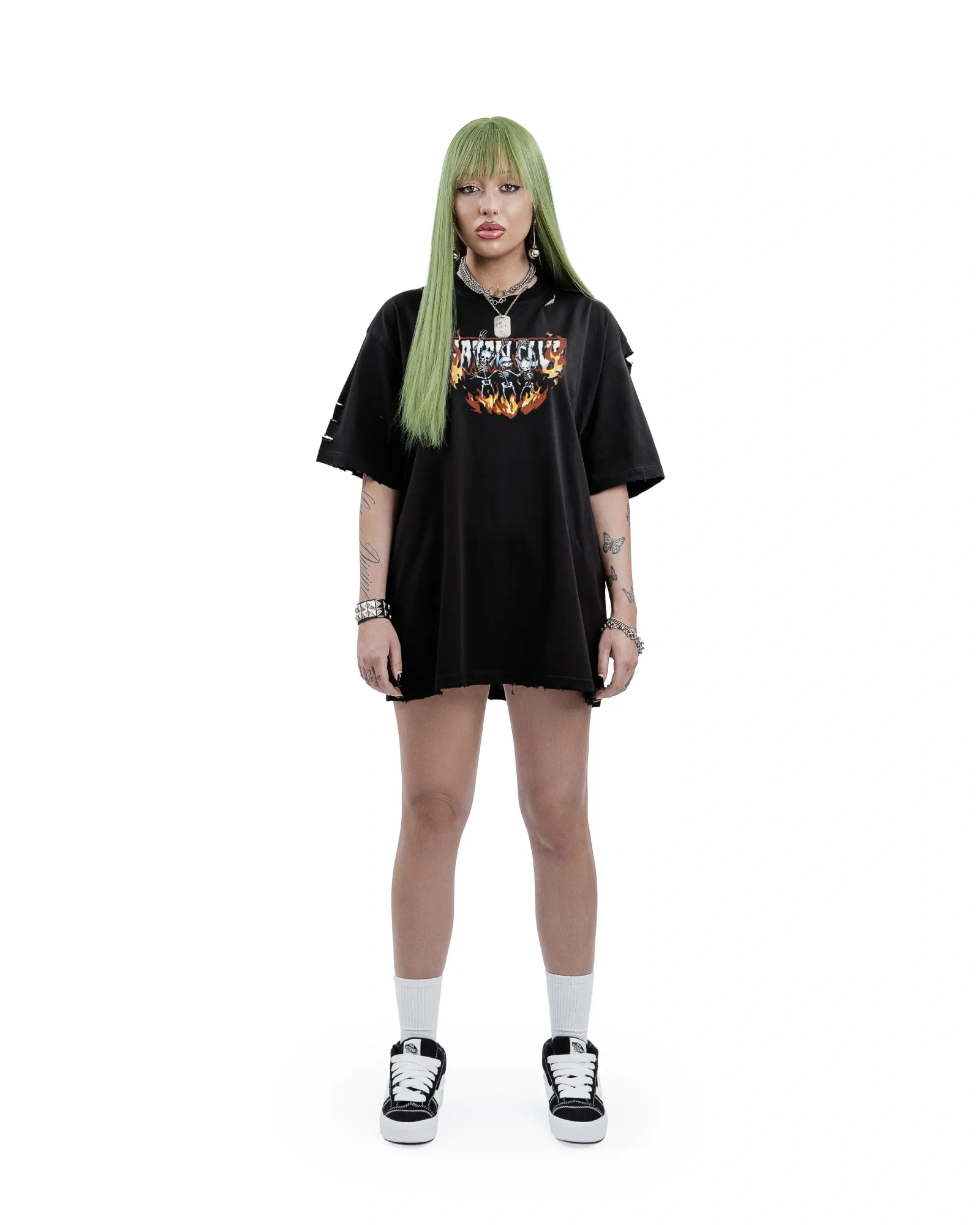 Футболка SKLTN black