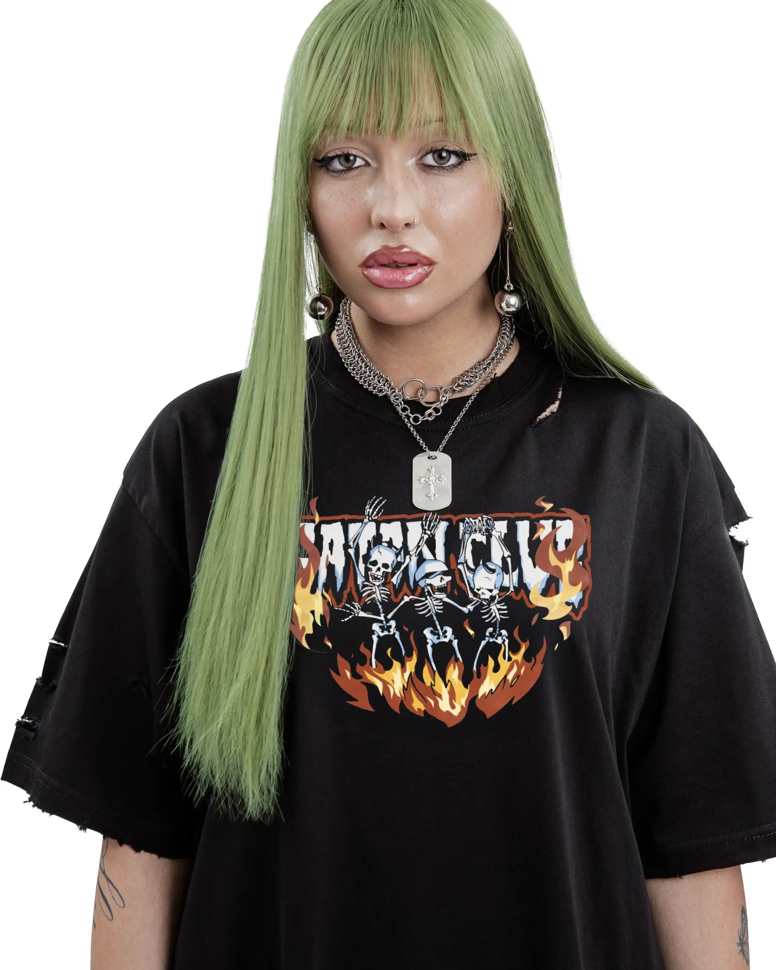 Футболка SKLTN black