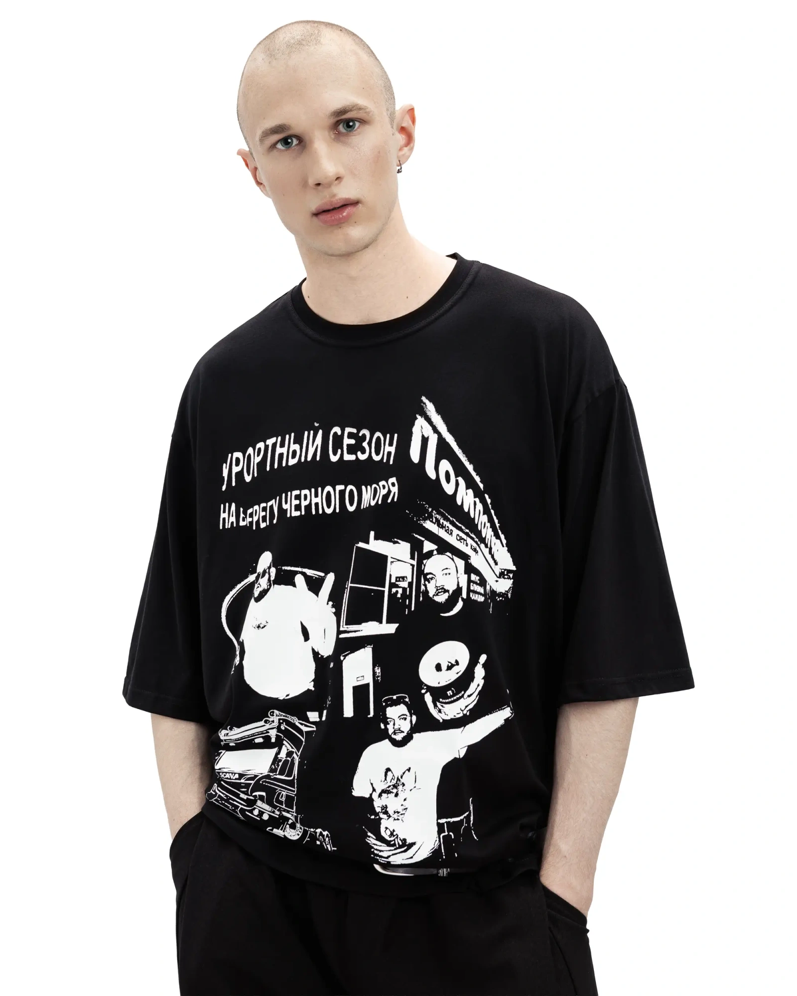 Футболка Связь black