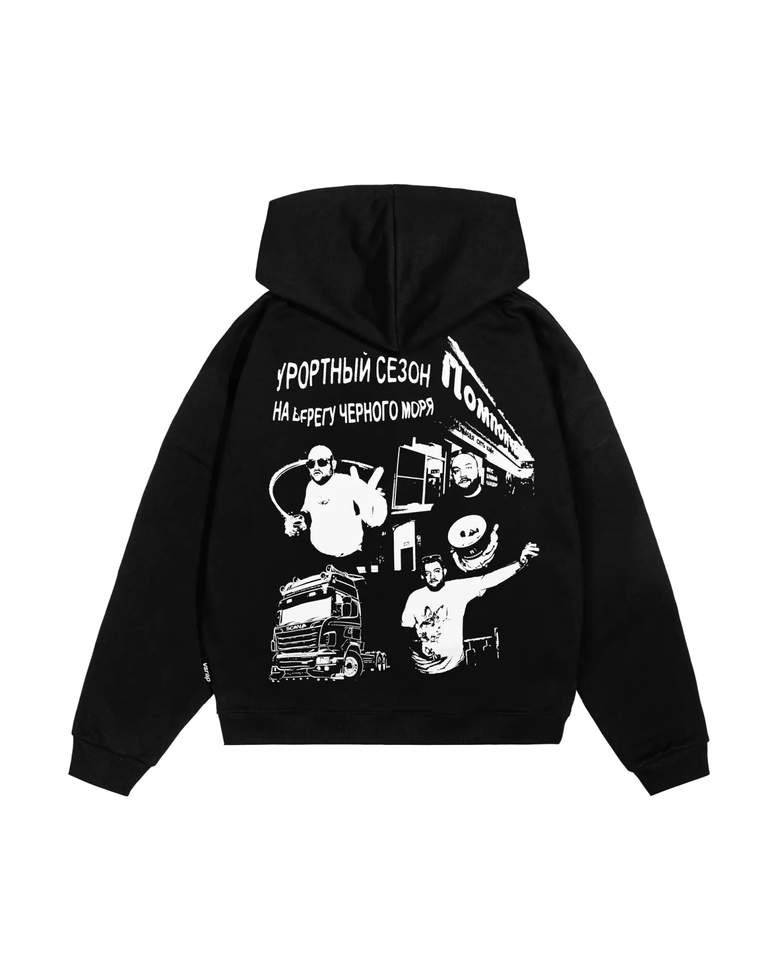 Худи Связь black